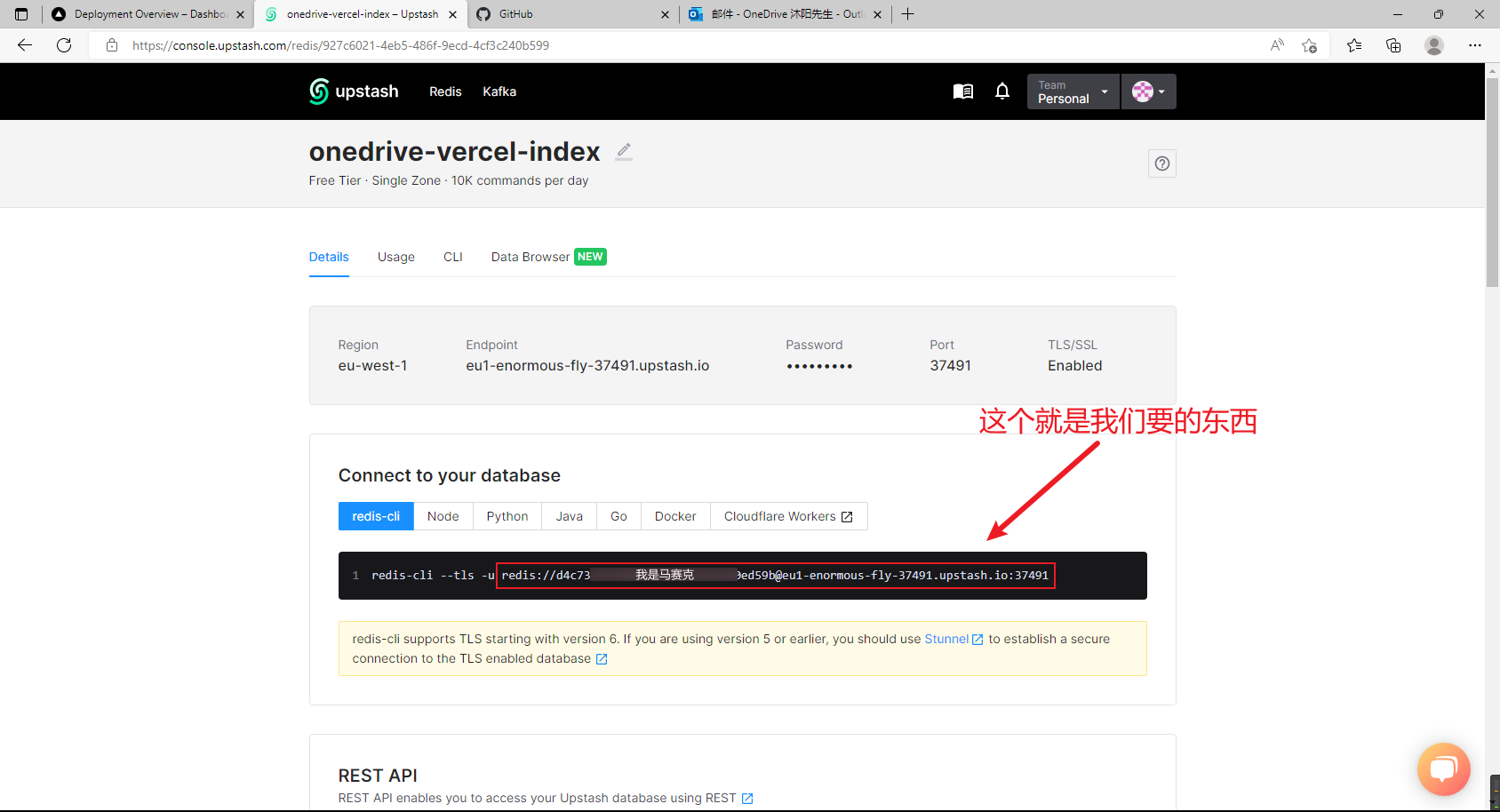 获取 Redis 链接